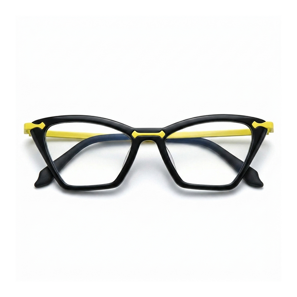 Monture de lunettes littéraires tendance de haute qualité en couleur, titane ultra-léger de niche, lunettes optiques carrées pour myopie grand visage