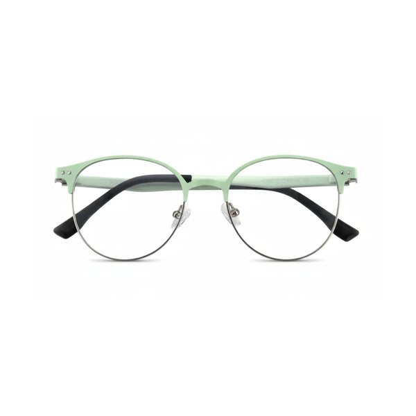 Polarized Magnetic 2-in-1 Round Prescription Sunglasses - Alloy Frame