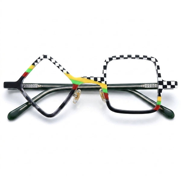 Mattierte quadratische optische Brille