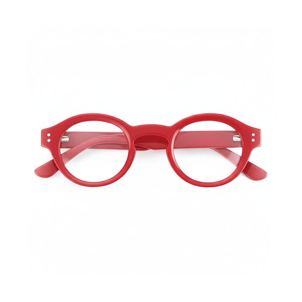 النظارات الطبية التقدمية المستديرة الرجعية 0619