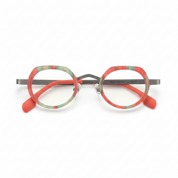 Titanium Cat Eye Optical Frames