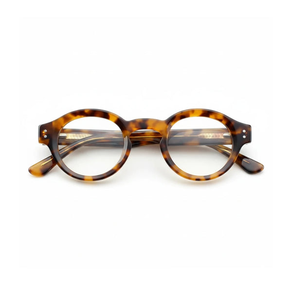 Retro Circular Eyeglass Frame - Ultra Light Optical Prescription Glasses