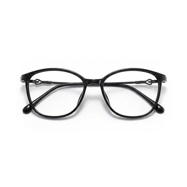 Elliptical Women's Eyeglass Frame - Ultra Light Purple Optical Glasses