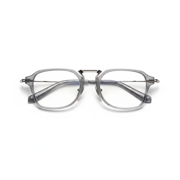 מסגרת רטרו מרובעת טיטניום למשקפיים - Unisex Optical DTX413