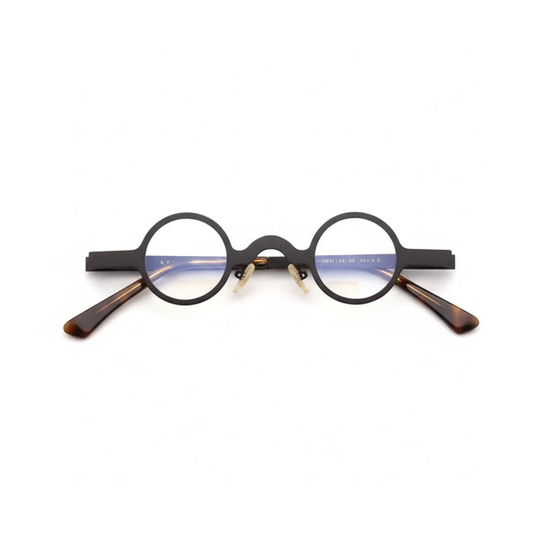 מסגרת וינטג' עגולה למשקפיים מתכת - Unisex Optical V5