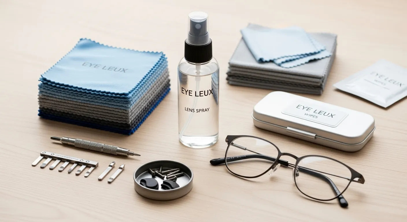 Your Eyeglass Maintenance Toolkit: What You Need for At-Home Care