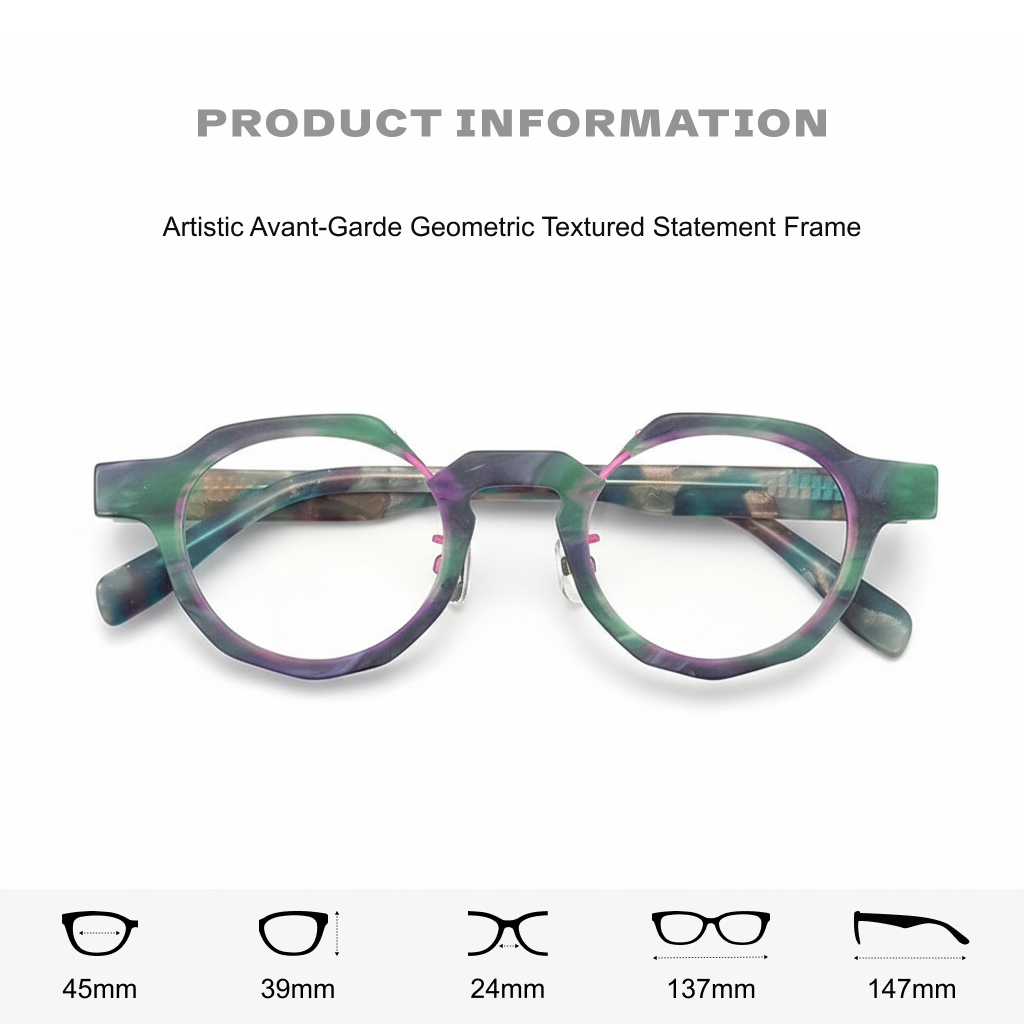 Cat Eye Acetate Optical Glasses Frame