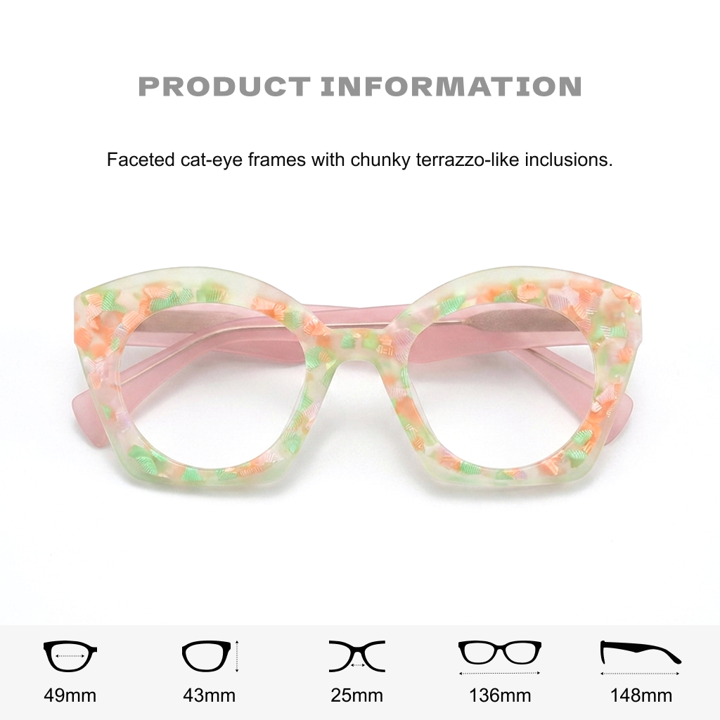 Retro Cat Eye Optical Glasses Frame