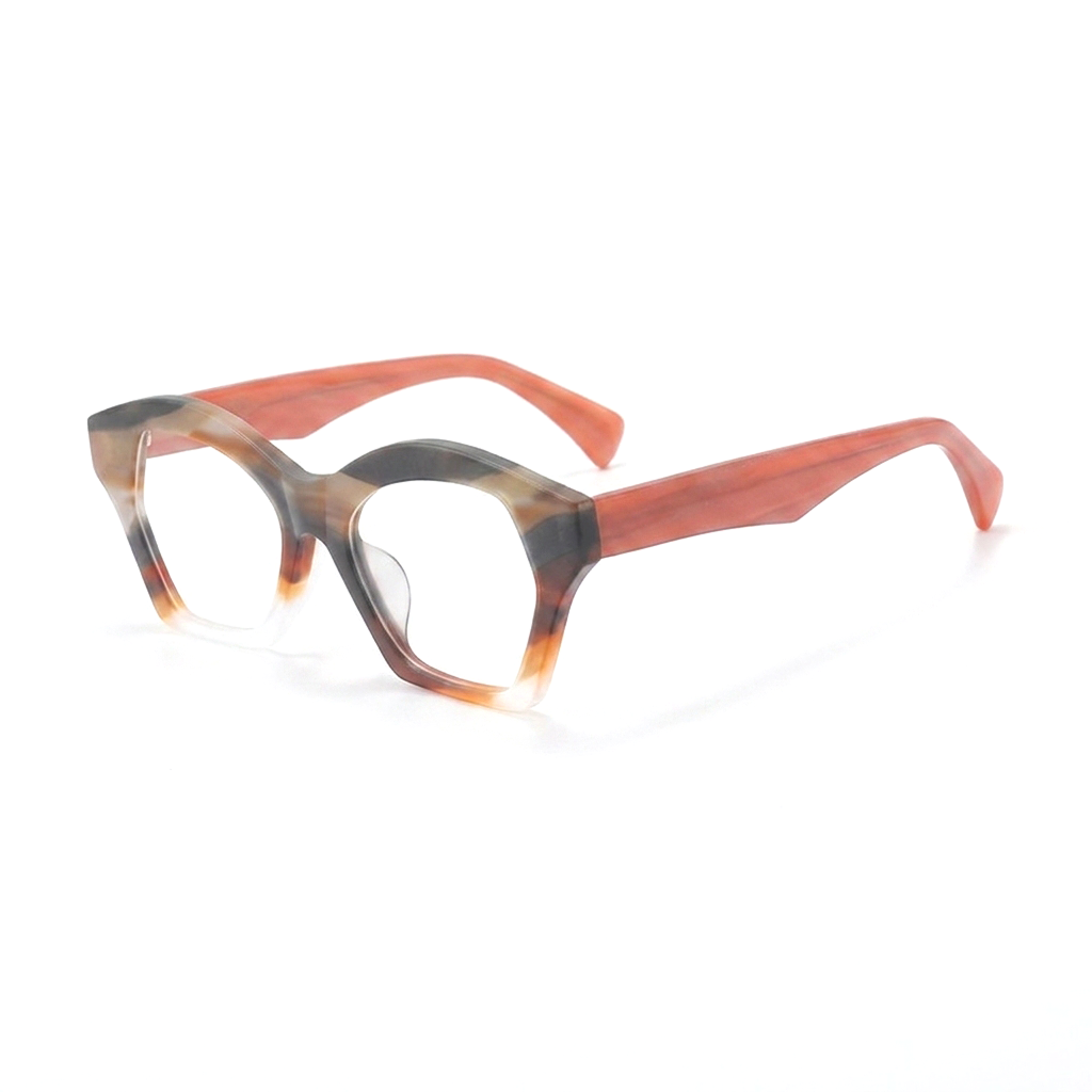 Cat Eye Square Acetate Optical Frames
