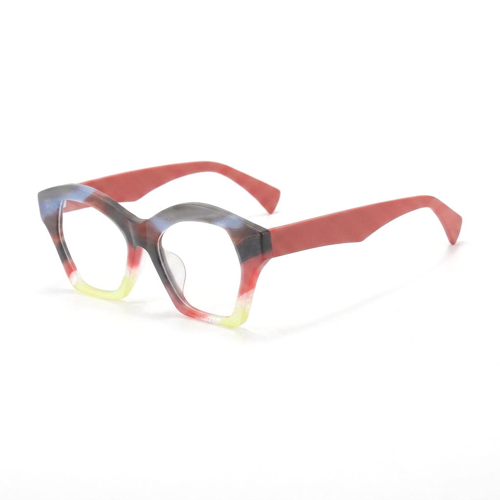 Cat Eye Square Acetate Optical Frames