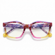 Frames de Ojo Óptico Retro Acetato – Cambio de Color Unisex