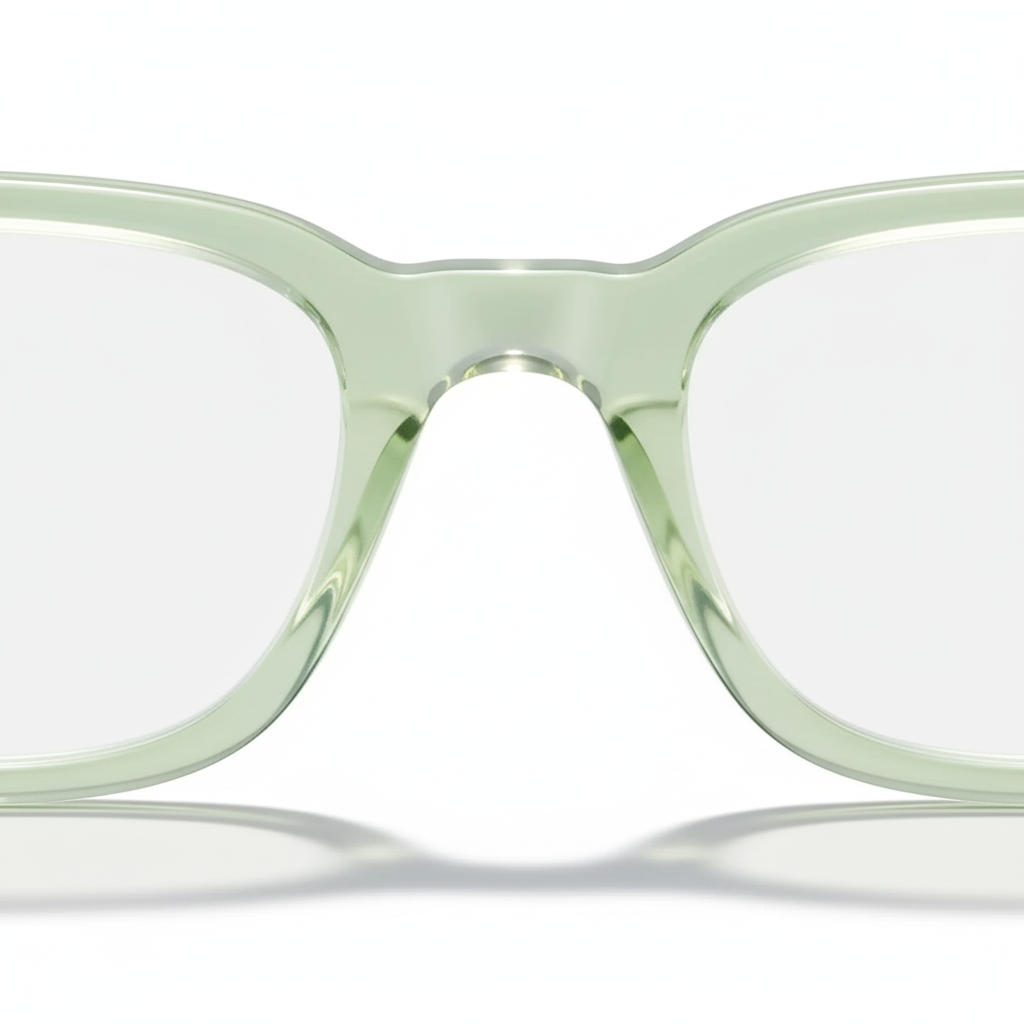 Retro Square Eyeglass Frame - Optical Prescription Glasses