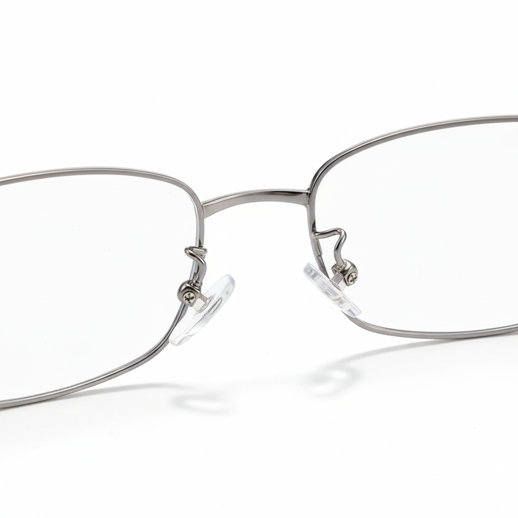 Ultra-Light Titanium Oval Optical Glasses Frame