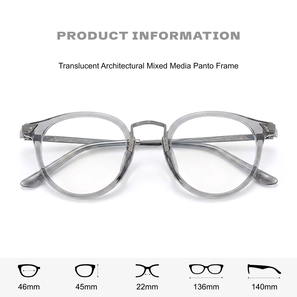 Acetate Oval Optical Frames – Unisex Hand-Carved Prescription Eyeglasses