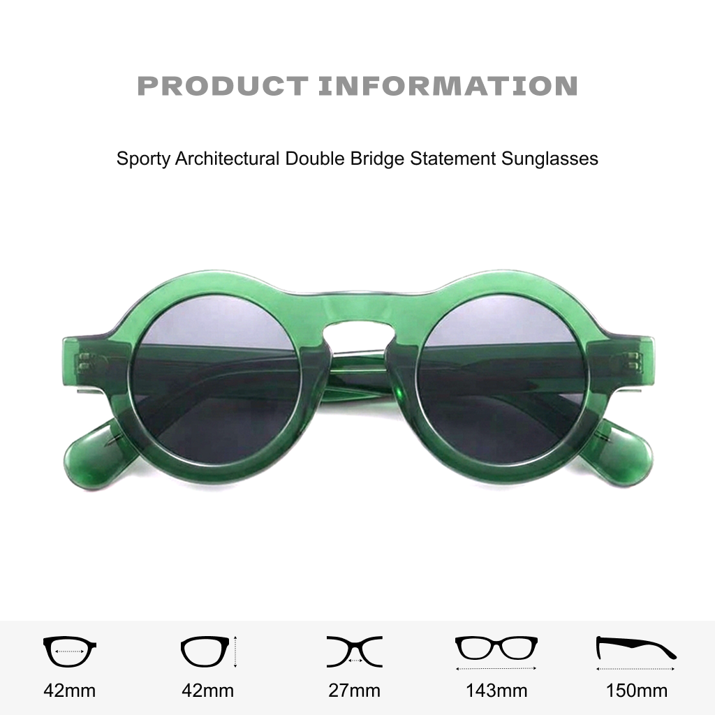 Round Polarized Sunglasses UV400