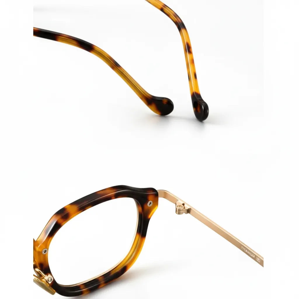 Round Anti-Blue Light Eyeglasses Frame - Unisex Optical Prescription Frame M-07