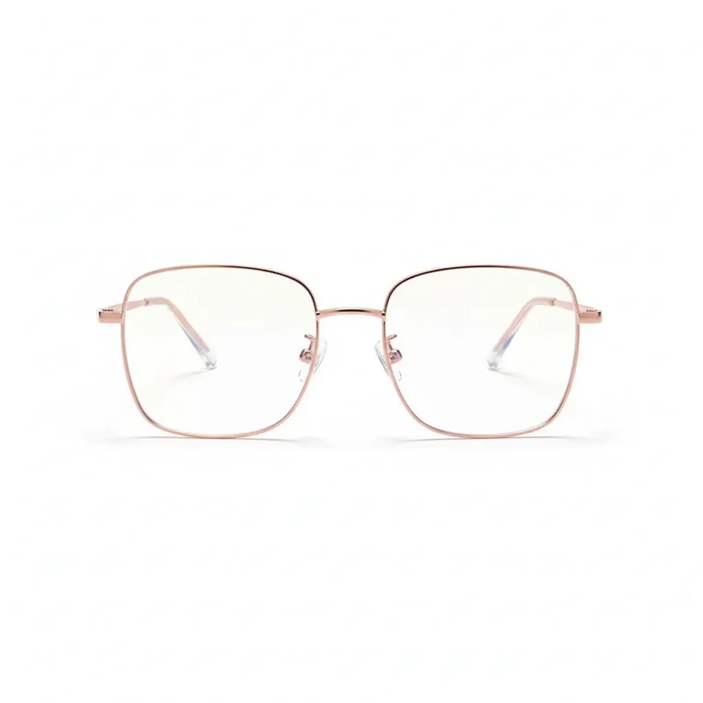 Ultra Light Square Eyeglass Frame - Women's Optical Prescription Glasses