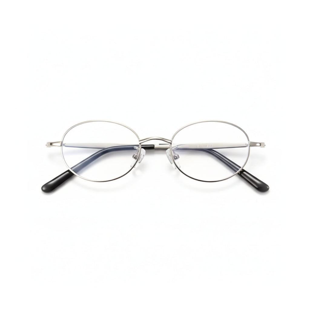 Circular Alloy Eyeglass Frames - Ultra Light Prescription Glasses