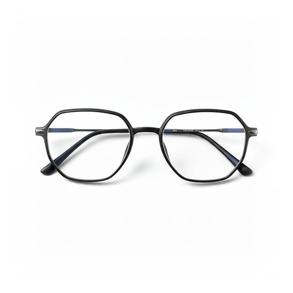 Anti Blue Light Reading Glasses - Polygonal Frame +0.0 to +4.0