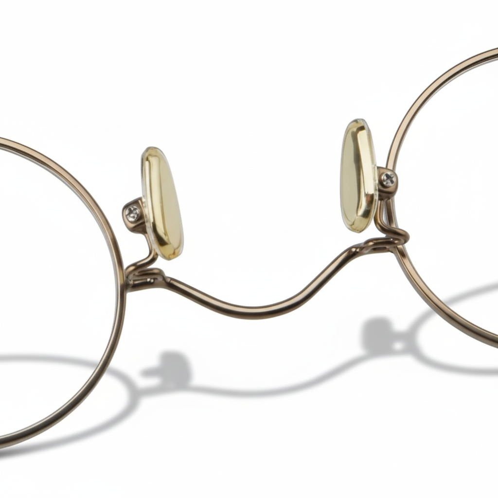 Pure Titanium Round Eyeglasses Frame - Anti-Blue Light Optical