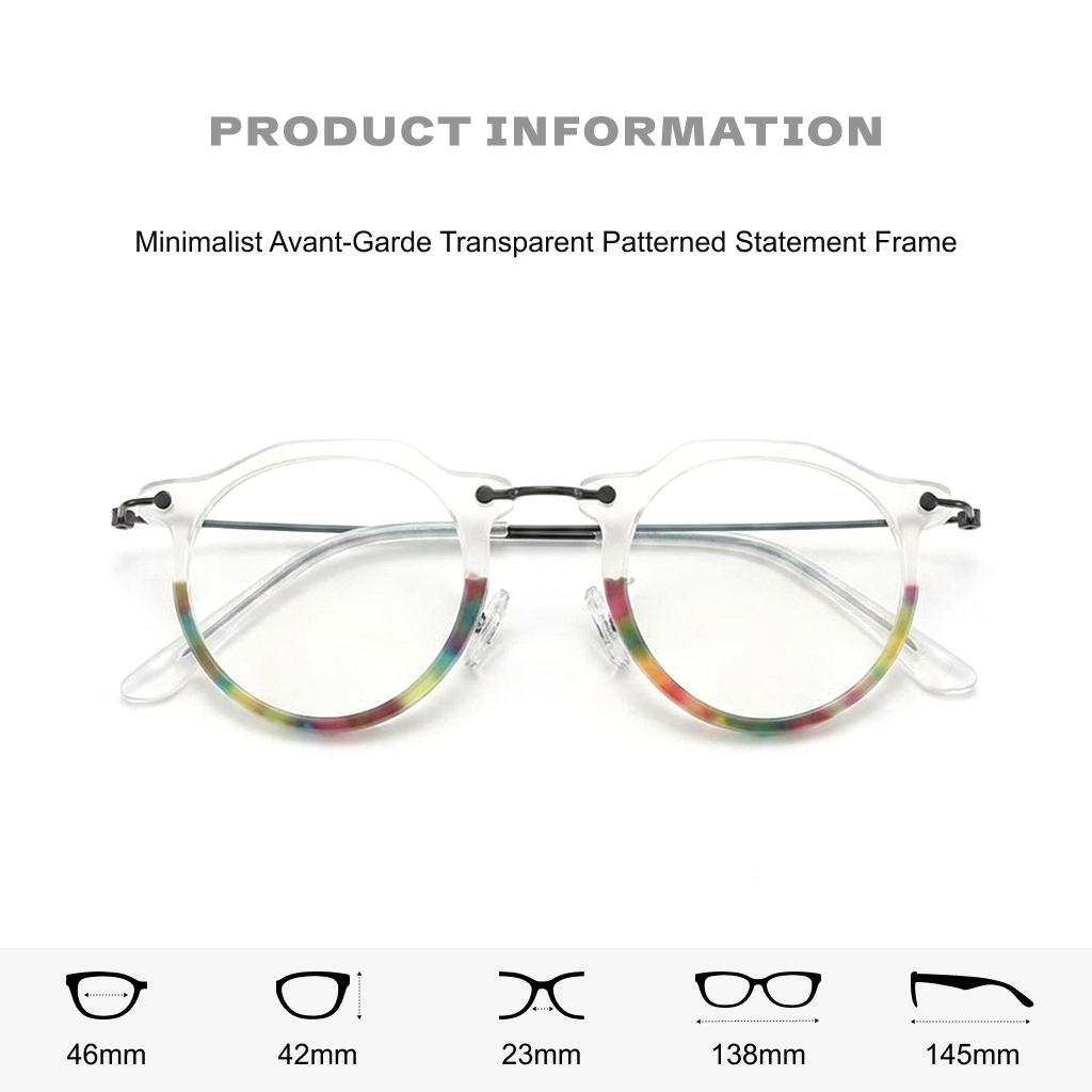 Titanium Round Optical Eyeglass Frames