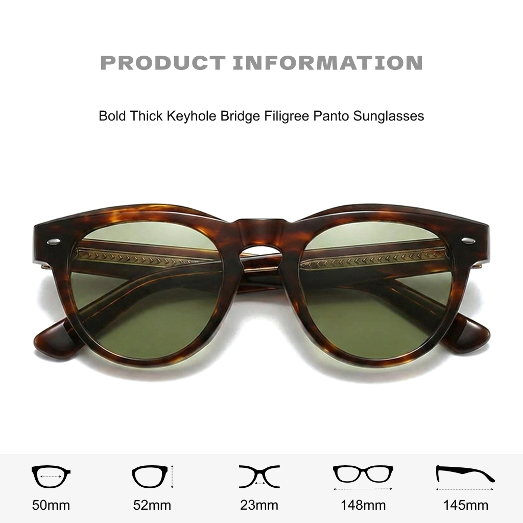 Rectangle Polarized Sunglasses – Large Frame UV400 Acetate Women's Sunglasses