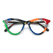 Frosted Cat Eye Spell Color Acetate Optical Frames