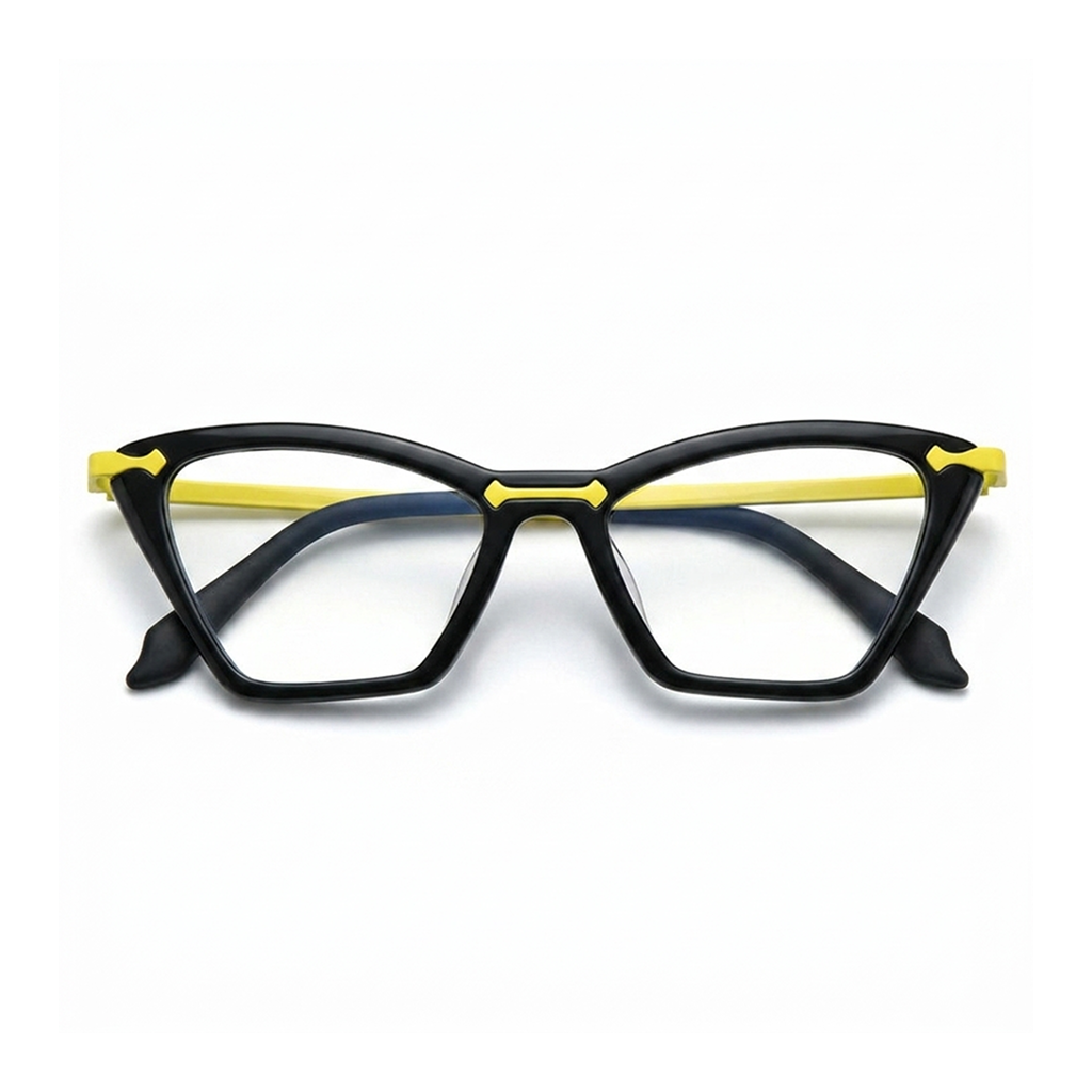 Monture de lunettes littéraires tendance de haute qualité en couleur, titane ultra-léger de niche, lunettes optiques carrées pour myopie grand visage