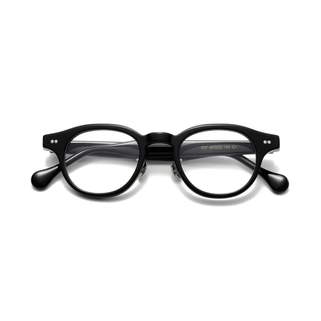 Acetate Round Optical Frames | Japanese Nose Bridge Design