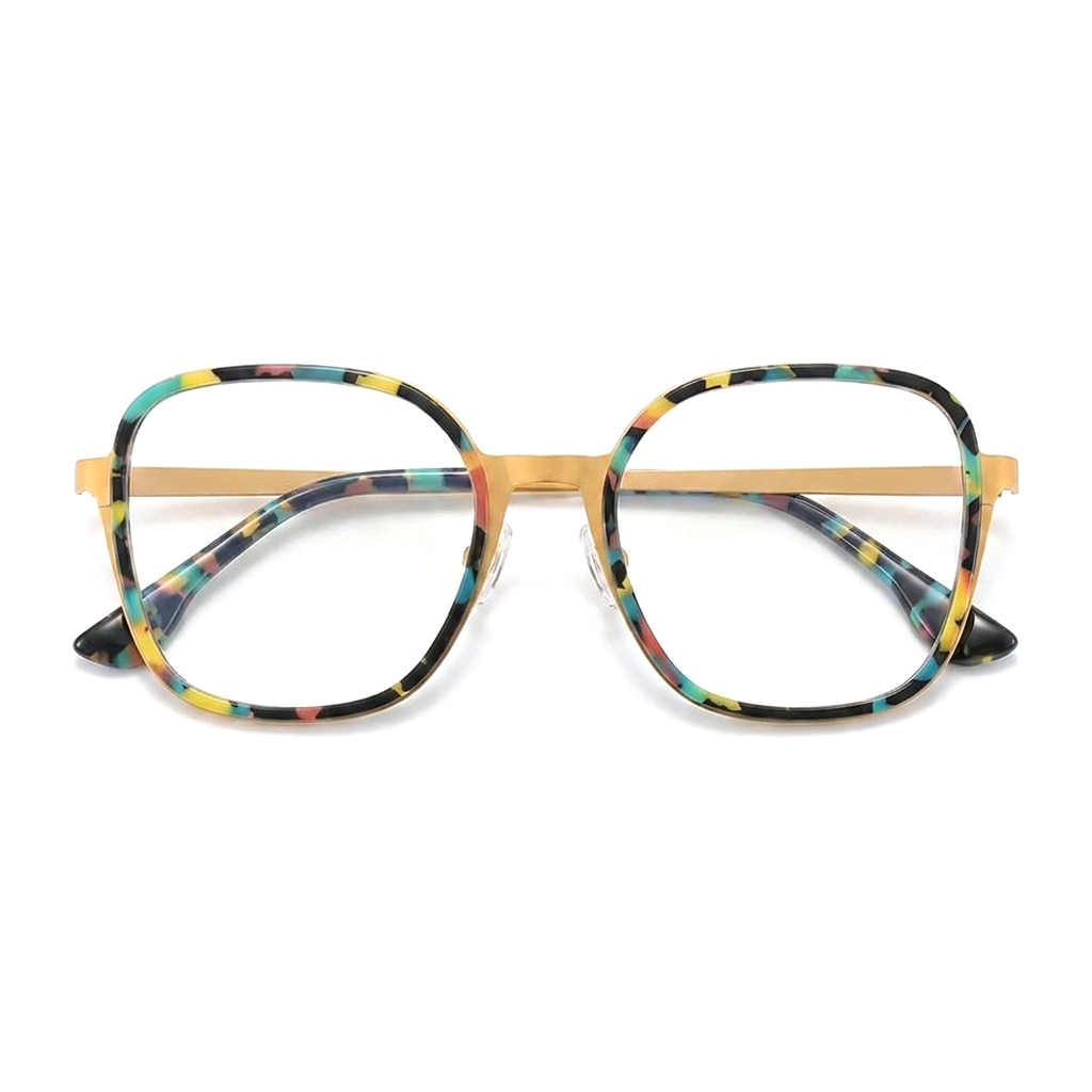 Titanium Square Optical Glasses Frame