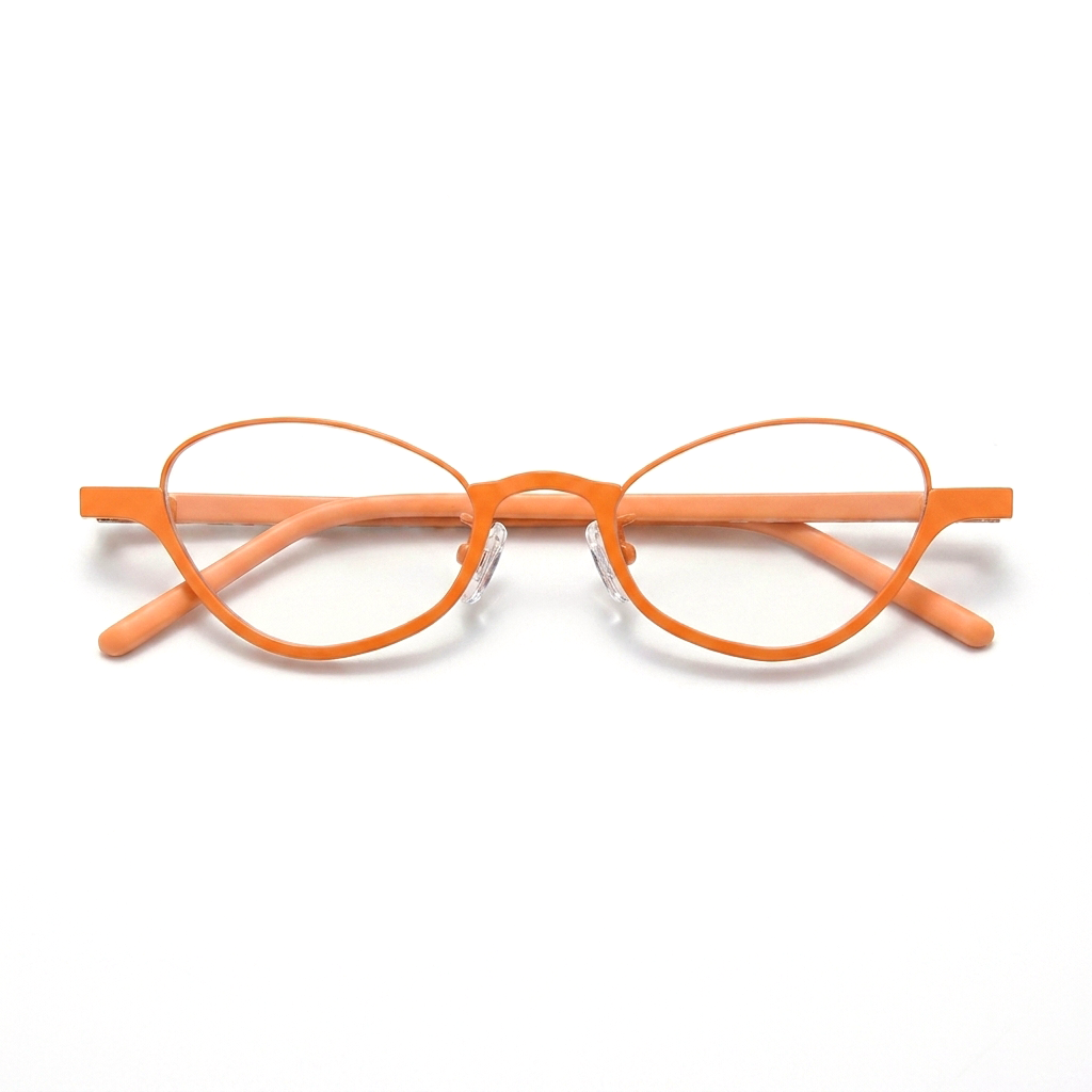 Titanium Cat Eye Optical Frames