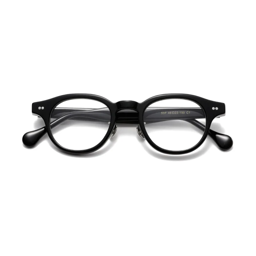 Acetate Optical Eyeglass Frames – Unisex Round Retro