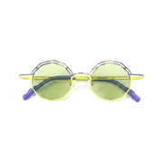 Round Polarized Sunglasses – UV400 Titanium Frame