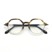 Acetate Square Optical Frames – Unisex Polygonal Eyeglasses
