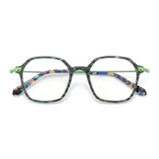 Vintage Square Titanium Optical Frames