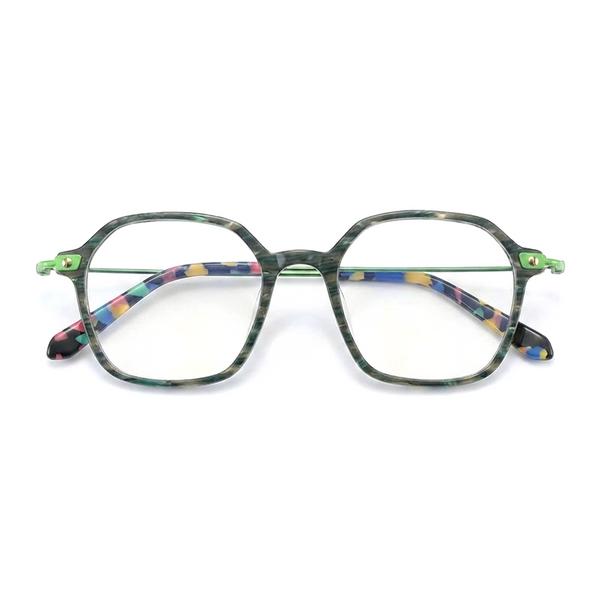 Vintage Square Titanium Optical Frames
