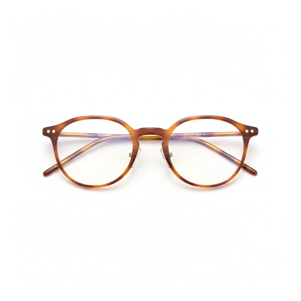 TR90 Ultra-Light Round Prescription Glasses Frame - Women's Optical Eyewear