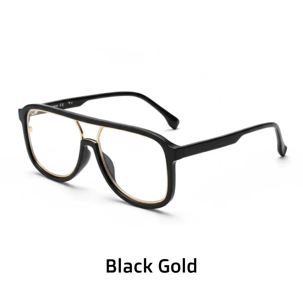 TR90 Double Bridge Optical Glasses Frame - Lightweight Retro Design