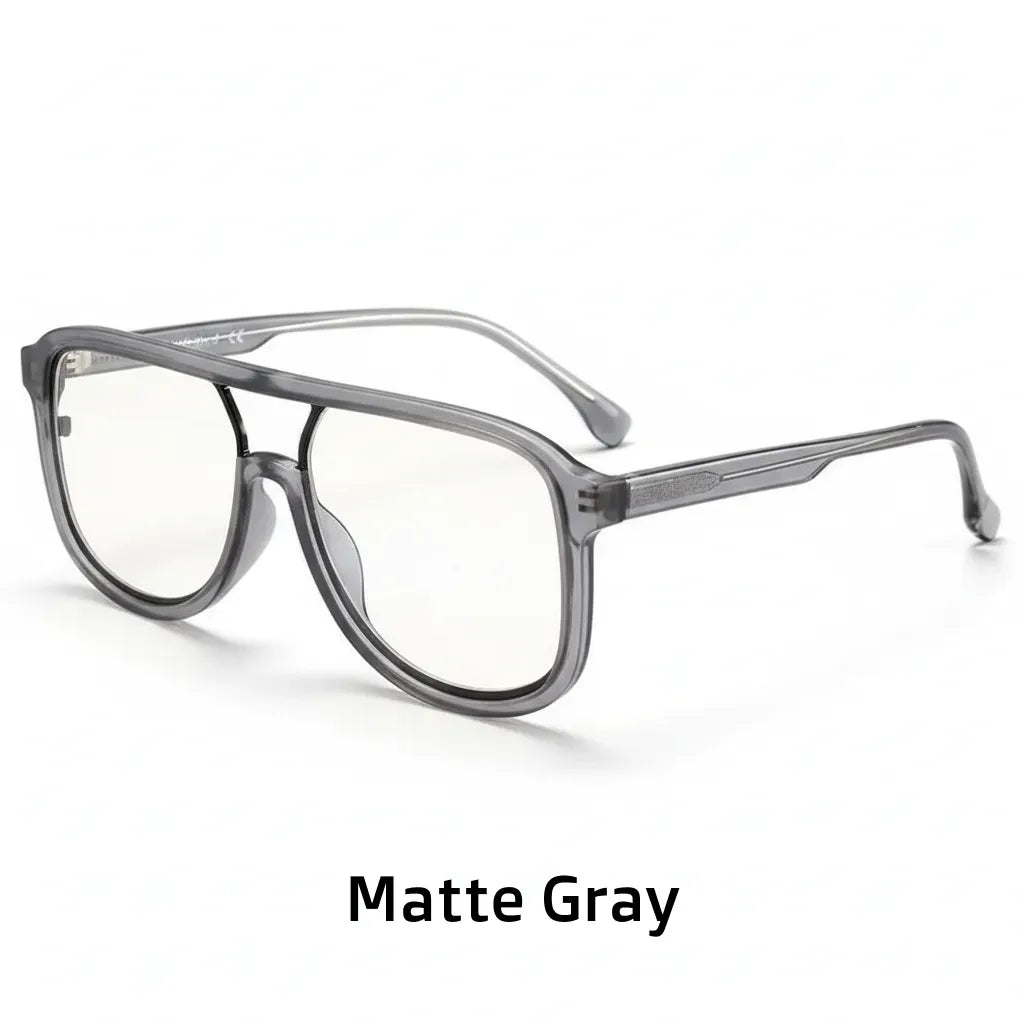 TR90 Double Bridge Optical Glasses Frame - Lightweight Retro Design