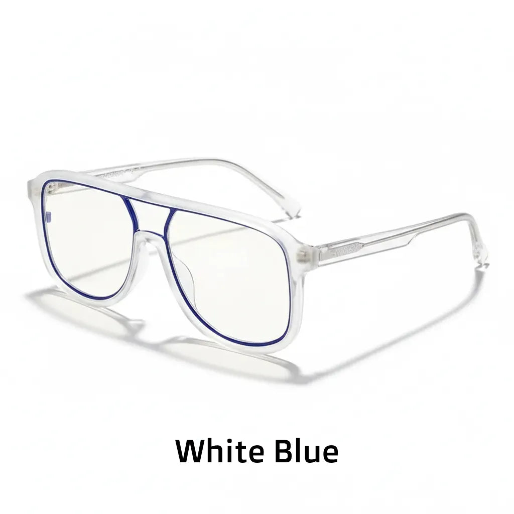 TR90 Double Bridge Optical Glasses Frame - Lightweight Retro Design