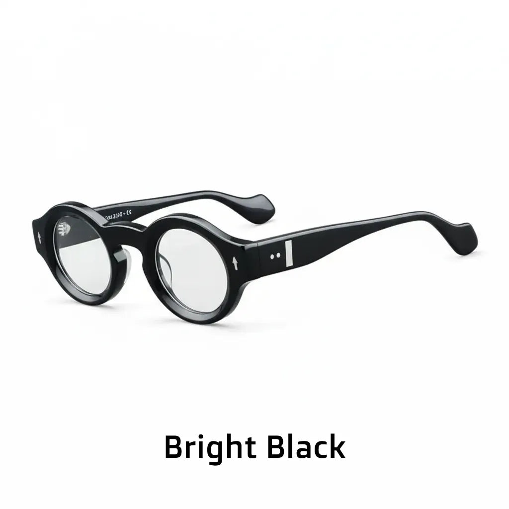 Retro Round Optical Eyeglass Frame - Unisex Prescription Glasses