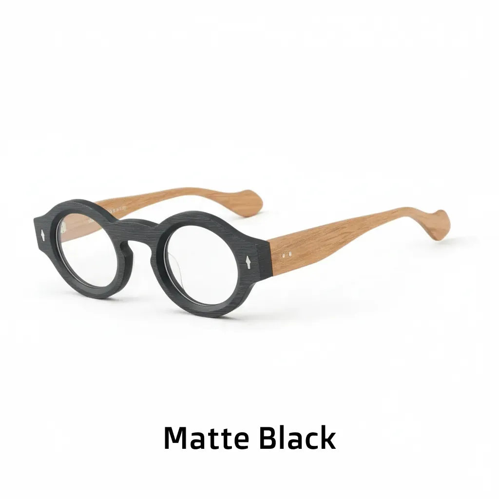 Retro Round Optical Eyeglass Frame - Unisex Prescription Glasses