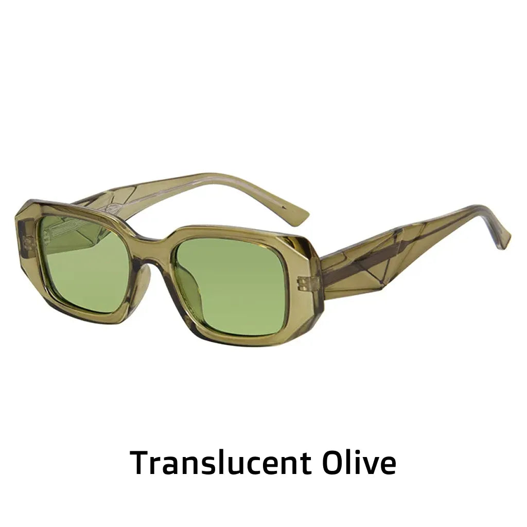 Ultra Light Oval Matte Sunglasses for Women - Model 9016