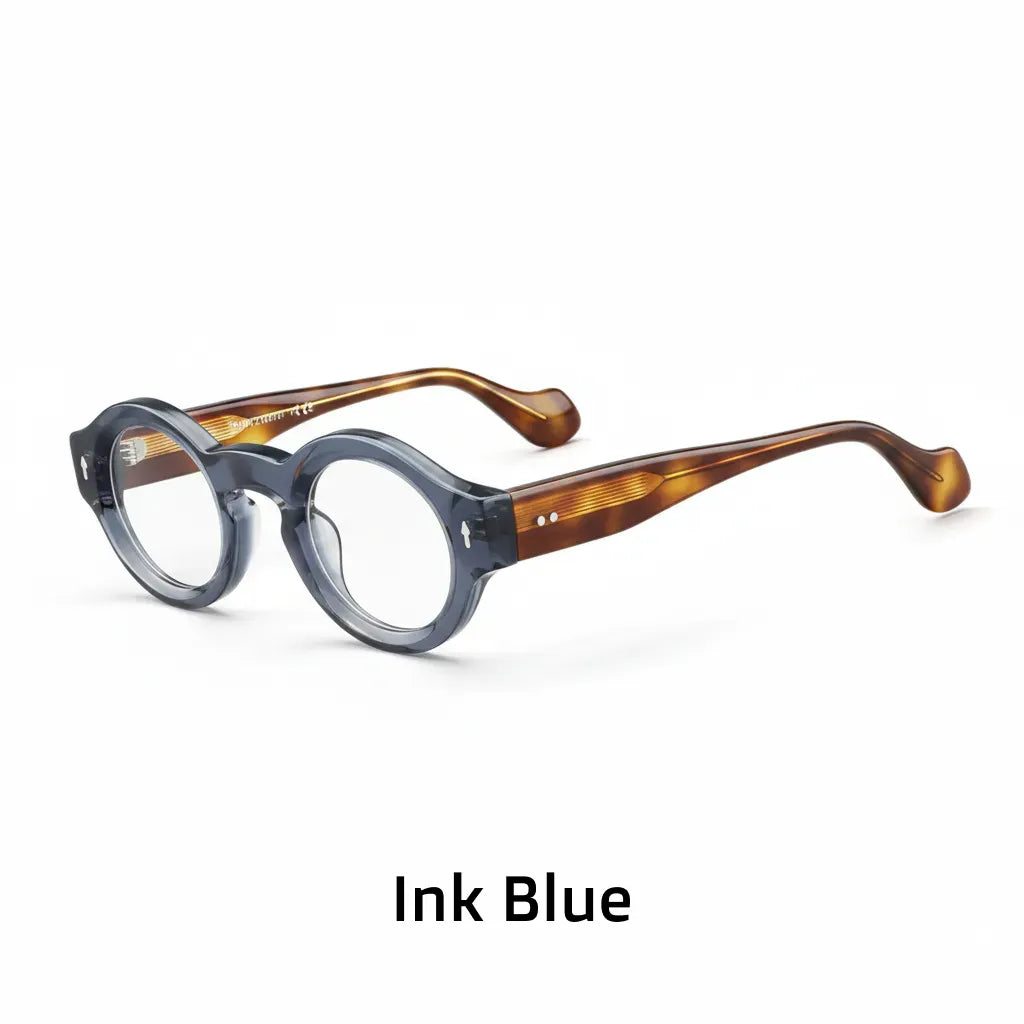 Retro Round Optical Eyeglass Frame - Unisex Prescription Glasses