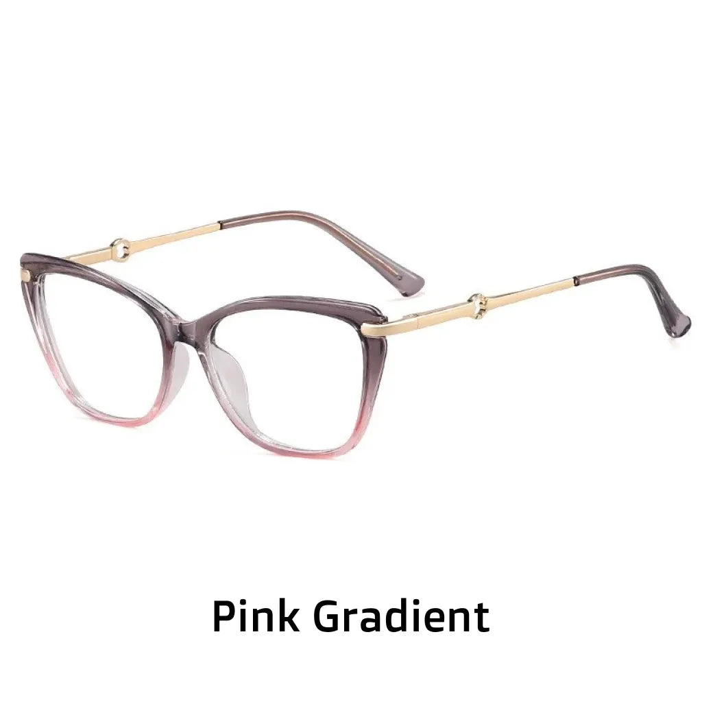 TR90 Cat Eye Anti Blue Light Glasses - Ultra Light Optical Frame