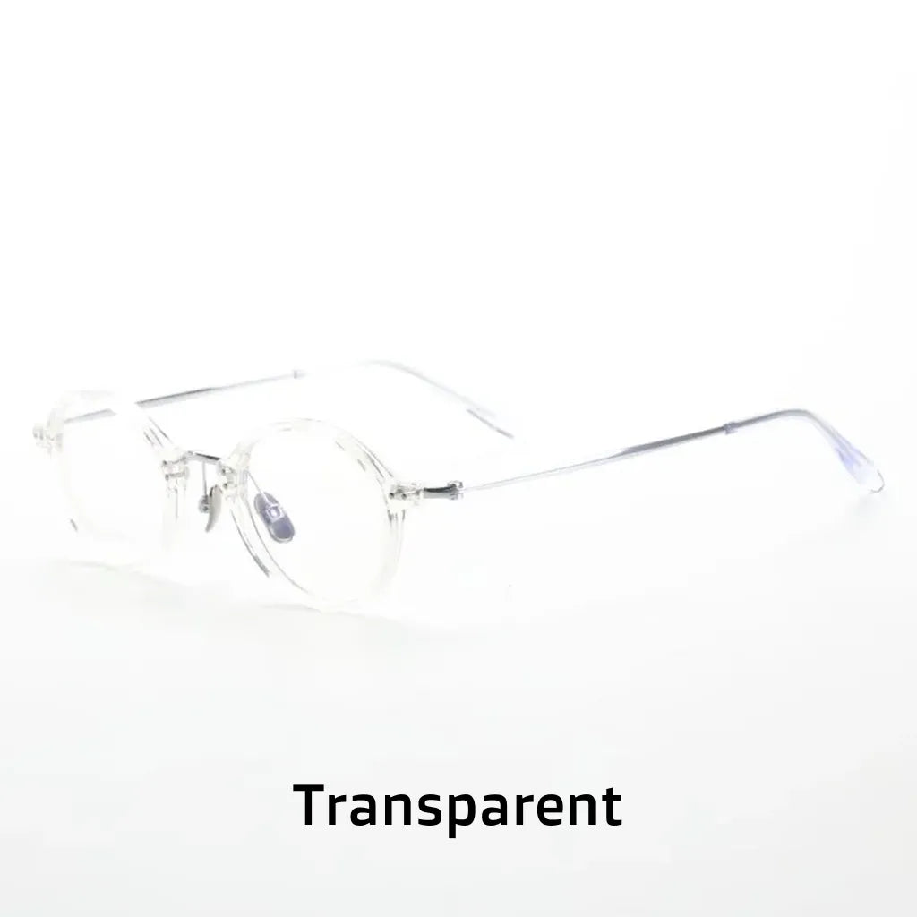 Montures de Lunettes Rondes Rétro Anti-Lumière Bleue - Lunettes de Vue Optiques Unisexes M2316