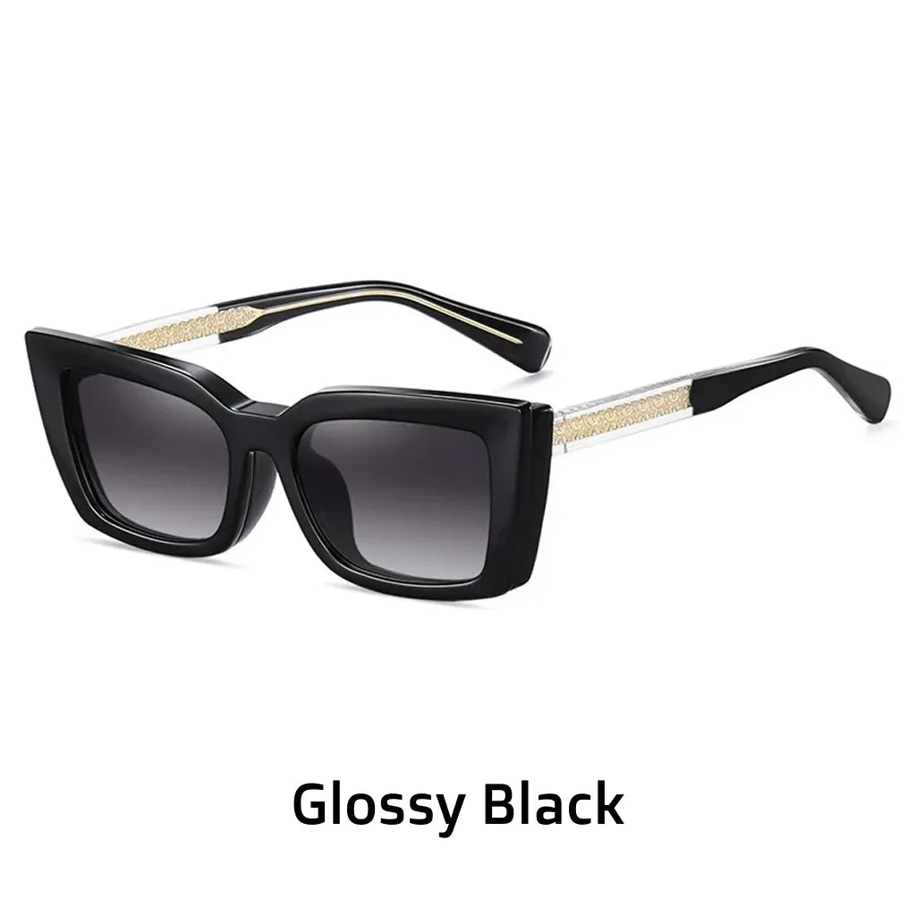 Ultra Light Square Magnetic Eyeglass Frame for Women