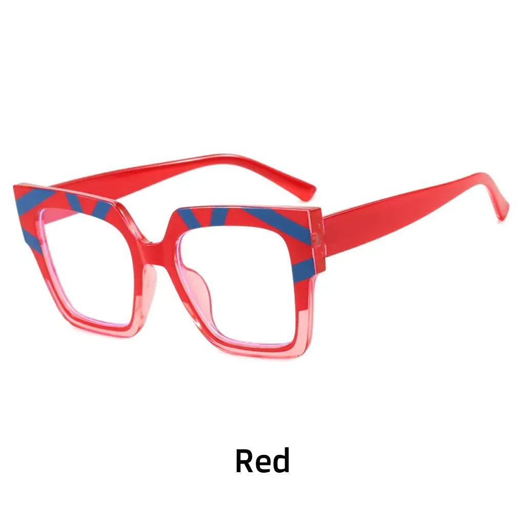 Large Frame Cat Eye Anti-Blue Light Glasses for Women