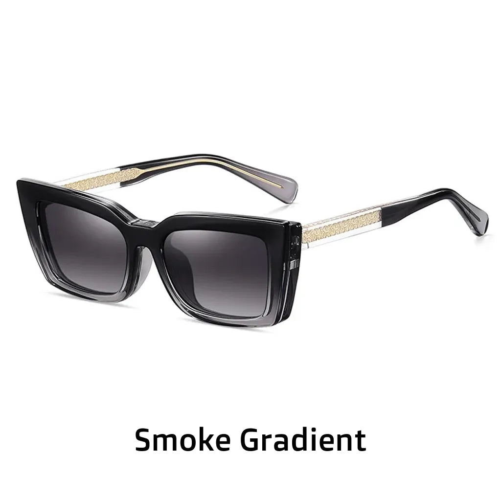 Ultra Light Square Magnetic Eyeglass Frame for Women