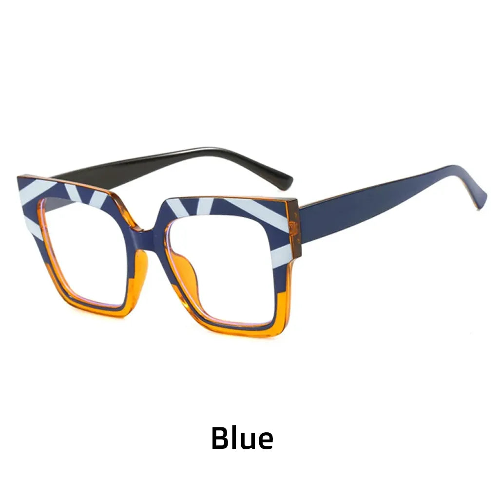 Large Frame Cat Eye Anti-Blue Light Glasses for Women